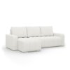Rohová rozkládací sedací souprava Modena I (Barevná varianta Bílá)