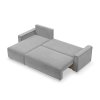 Rohová rozkládací sedací souprava LUCCA (Barevná varianta Šedá)