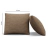 Set polštářů - LUX 35x35 cm (Barevná varianta Hnědá)