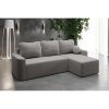 Rozkládací rohová sedací souprava ENZO (Barevná varianta Šedá I, Výběr strany Levá)