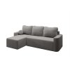 Rozkládací rohová sedací souprava ENZO (Barevná varianta Šedá I, Výběr strany Levá)