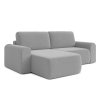 Rozkládací rohová sedací souprava BORELLO (Barevná varianta Šedá I, Výběr strany Levá)