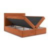 Čalouněná postel LUCCA s úložným prostorem 160x200 cm (Barevná varianta Hnědá I)