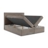 Čalouněná postel LUCCA s úložným prostorem 160x200 cm (Barevná varianta Hnědá I)
