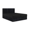 Čalouněná postel MOE s úložným prostorem 160x200 cm (Barevná varianta Černá)