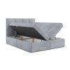 Čalouněná postel VINI s úložným prostorem 140x200 cm (Barevná varianta Černá)