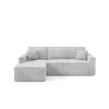 Rozkládací rohová sedací souprava ARTUR (Barevná varianta Šedá, Výběr strany Levá)