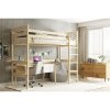 Dětská patrová postel ANTRESOLA 90x200 cm (Barevná varianta Borovice)