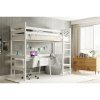 Dětská patrová postel ANTRESOLA 90x200 cm (Barevná varianta Borovice)