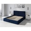Čalouněná postel HILTON s pevným roštem 140x200 cm (Barevná varianta Bílá)