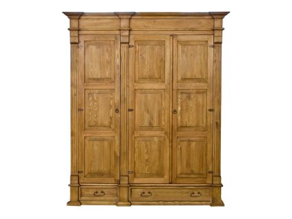 Skříň z masivu Mexicana SAV68B1 (Barevné provedení Lak - kaštan)