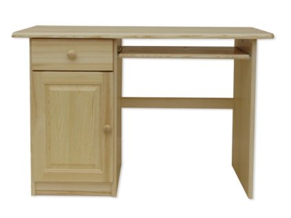 Písací stôl z borovicového masívu SD NA SKLADE ľavý