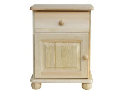 Nočný stolík z masívu SN05 NA SKLADE