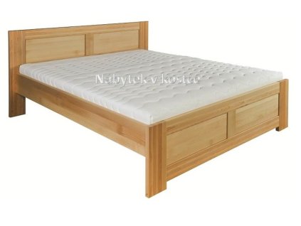 Buková manželská postel  Jannu 160x200 cm (Rozměry 160x200cm)