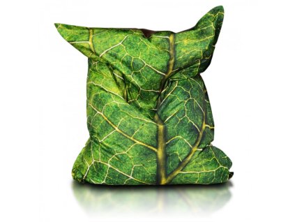 Sedací vak COOL M moderná látka list