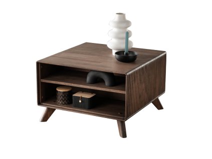 Bukový konferenční stolek Gravure I z masivu