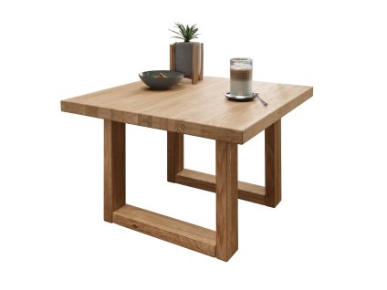 Dubový konferenční stolek PEDRO 70x70 cm z masivu