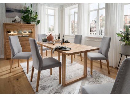 Dubový jídelní stůl PEDRO 160x90 cm z masivu