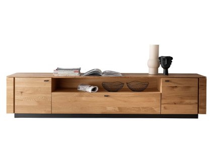 Dubový TV stolek CLOE II z masivu