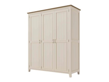 Třídveřová skříň W3P krémová Photoroom