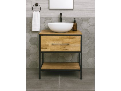 koupelnová skříňka z masivu