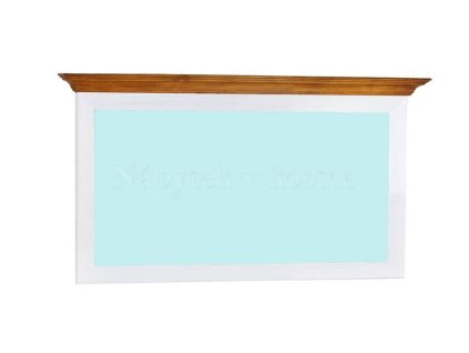 Rustikální zrcadlo SWEET HOME SLU1 120 cm (Barevné provedení Bílá - ořech lak)