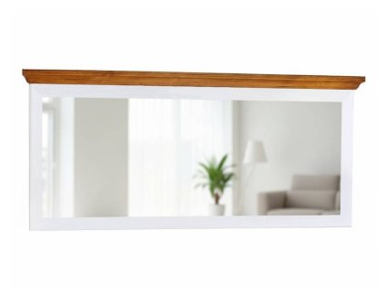 rustikální zrcadlo z masivního dřeva