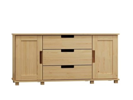 Kombinovaná komoda z masívu FELIX 160x80 cm