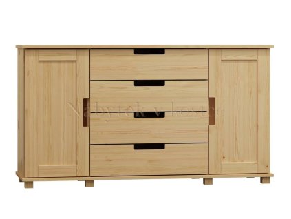 Kombinovaná komoda z masívu FELIX 160x100 cm