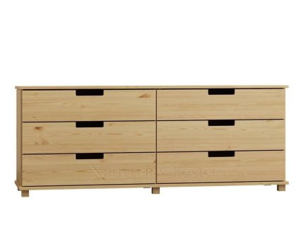 Komoda z masívu FELIX 180x80 cm