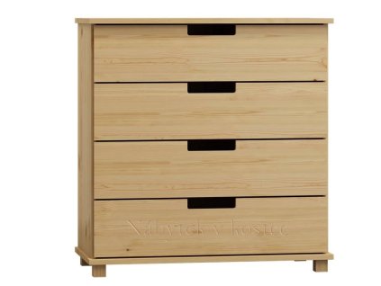 Komoda z masívu FELIX Z3 šírka 100 cm