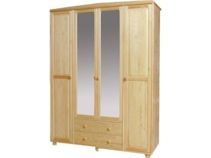 Skriňa z masívu s dvoma šuplíkmi DEJA2