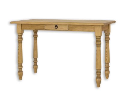 Rustikálny jedálenský stôl CORDOBA MES04 so šuplíkom