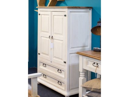 Rustikálna komoda WHITE HOME COM08