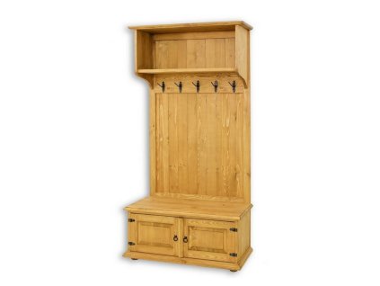 Masivní předsíň CORDOBA GAB01 (Barevné provedení Tmavý vosk K02)