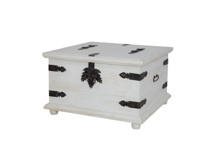 Rustikálna úložná truhla WHITE HOME COS06