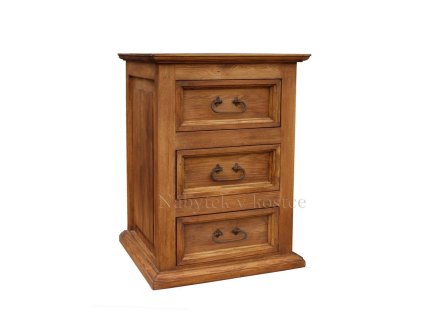 Komoda MEXICANA CON24 (Barevné provedení Lak - kaštan)