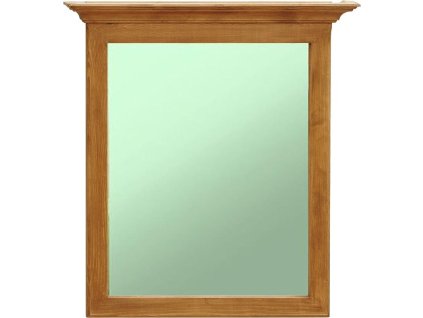 Rustikální zrcadlo MEXICANA SLU1+V/80 (Barevné provedení Lak - kaštan)