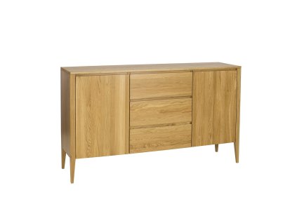 Dubová komoda OSLO 3S2D z masívneho dreva