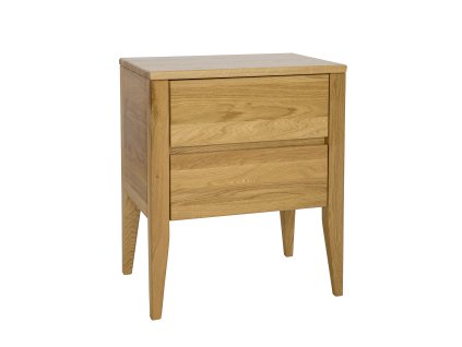 Dubový nočný stolík OSLO 2S z masívu