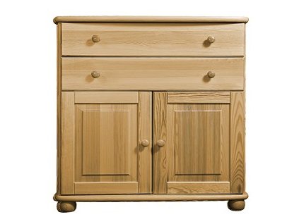 Komoda z masívu Klasik Ester 09P hl. 46 cm