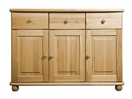 Komoda z masívu Klasik 11P Julie hl. 46 cm