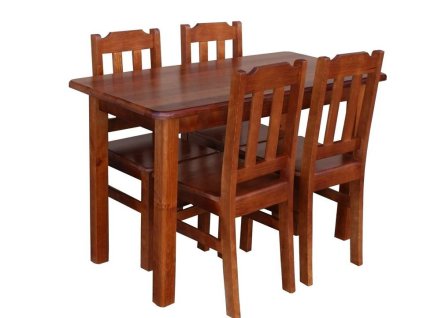 Jedálensky set NATURAL z masívu odtien kalvados