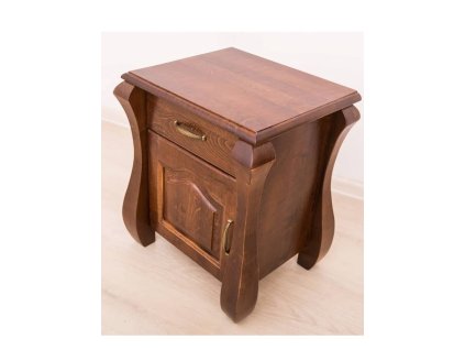 Rustikálny nočný stolík AUSTIN Romance z masívu