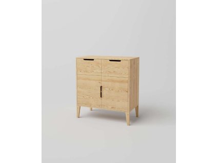 Komoda z masívu RETRO Rene na nožičkách