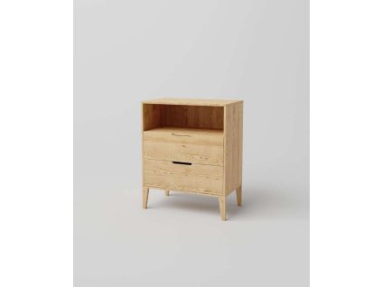 Komoda z masívu RETRO Prowa na nožičkách