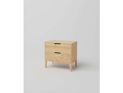 Komoda z masívu RETRO Galia na nožičkách