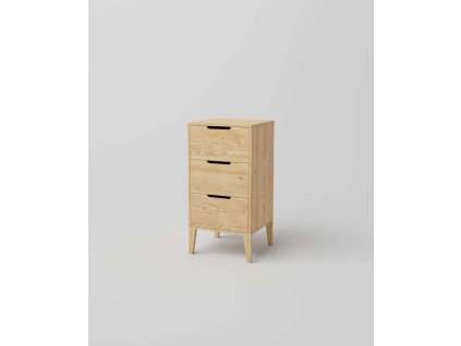 Komoda z masívu RETRO Rodan na nožičkách