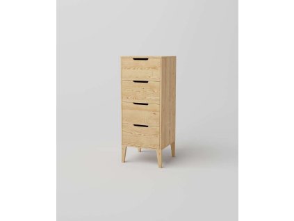 Komoda z masívu RETRO Faro na nožičkách