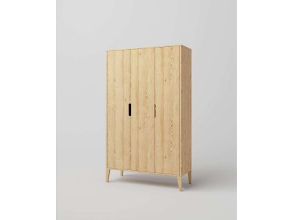 Skriňa z masívu RETRO Trelager na nožičkách